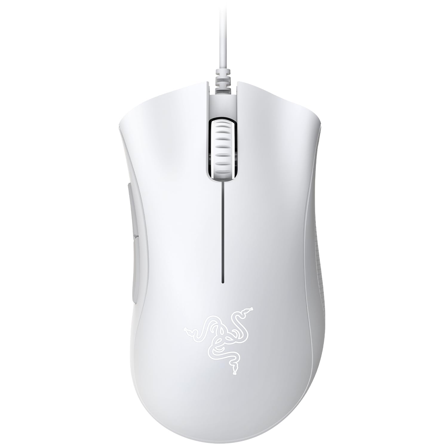 Razer DeathAdder Essential (2021) - Kablolu Oyun Faresi (Optik Sensör, 6400 DPI, 5 Programlanabilir Düğme, Ergonomik Form Faktörü) PC | Beyaz