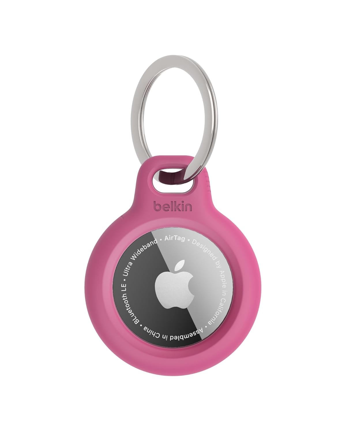 Belkin AirTag için Anahtarlıklı Kılıf - Pembe