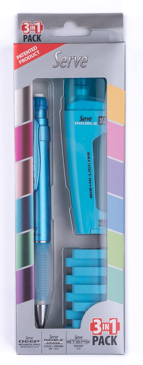 Serve Deep M.Mavi 07 & Dbl & Steps Silgi F.Mavi 3lu