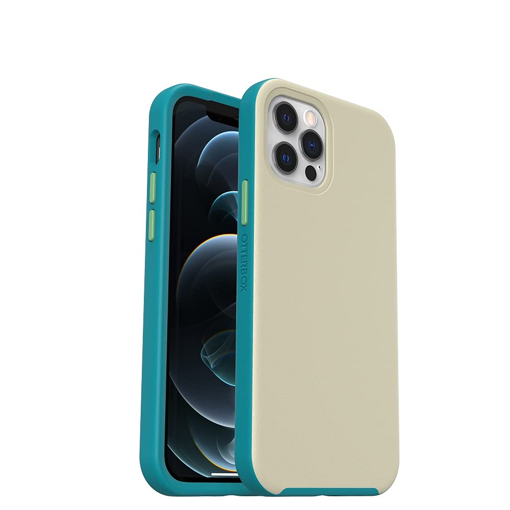 OtterBox iPhone 12/iPhone 12 Pro İnce Serisi Kılıf, MagSafe ile Uyumlu, Darbeye Dayanıklı, Düşmeye Dayanıklı, Ultra İnce, Koruyucu Kılıf, Askeri Standartlara Göre 3 Kez Test Edilmiştir, Gri/Yeşil