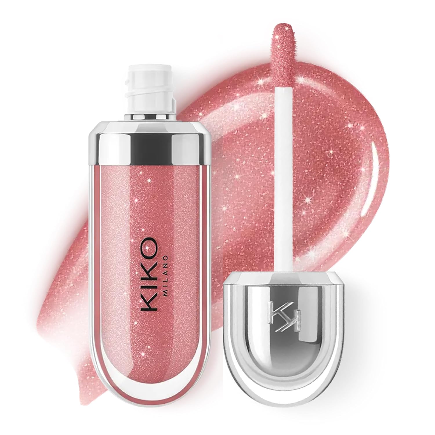 Kiko Milano Dudak Parlatıcısı - 3D Hydra Lip Gloss - 32 Pearly Natural Rose - Besleyici ve Nemlendirici
