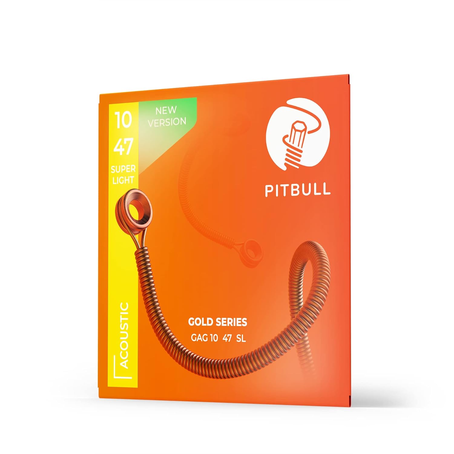 Pitbull Gold Akustik Gitar Teli GAG SL 10-47 Super Light