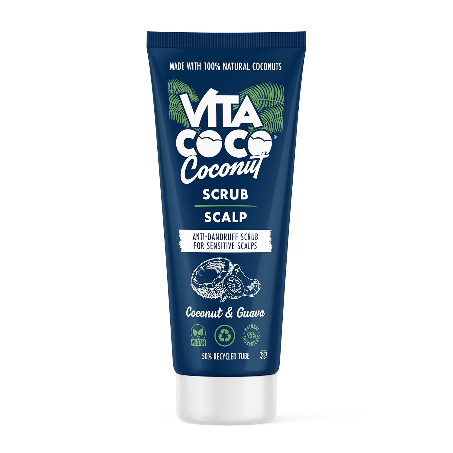 Vita Coco Scrub Sensitive Scalp 250 ml (Hassas Saç Derisi İçin Saç Derisi Peelingi )