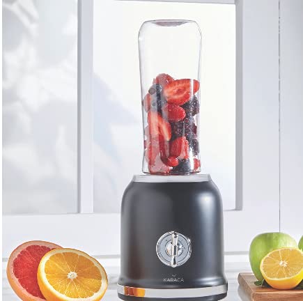 Karaca Retro Personal Kişisel Smoothie Blender Black