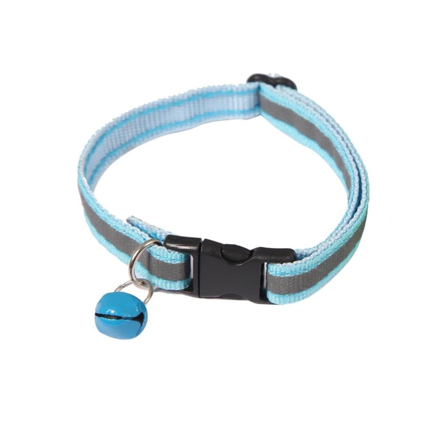 X-Perk Kedi Köpek Reflektörlü Zilli Boyun Tasması Boyun Tasma Ayarlı