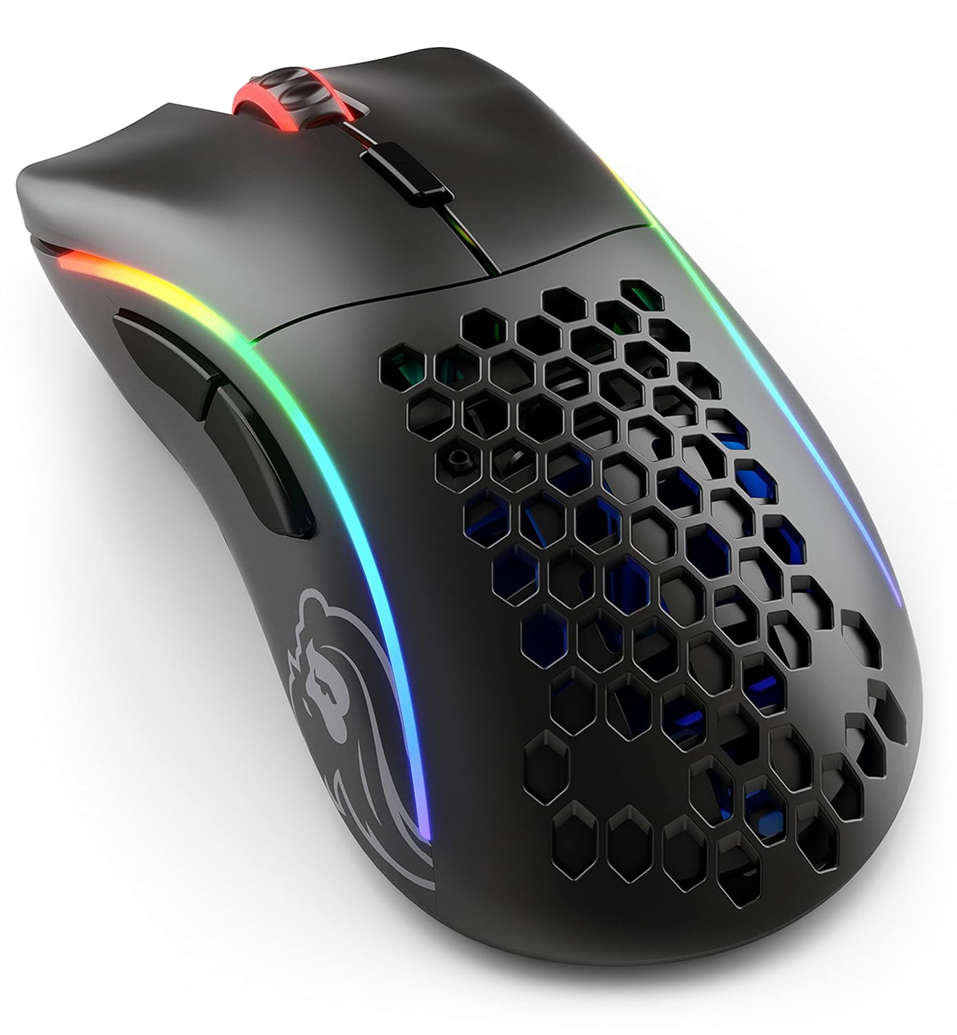 Glorious Model D RGB Kablosuz BAMF sensörlü 19000 DPI 69 gram Mat Siyah