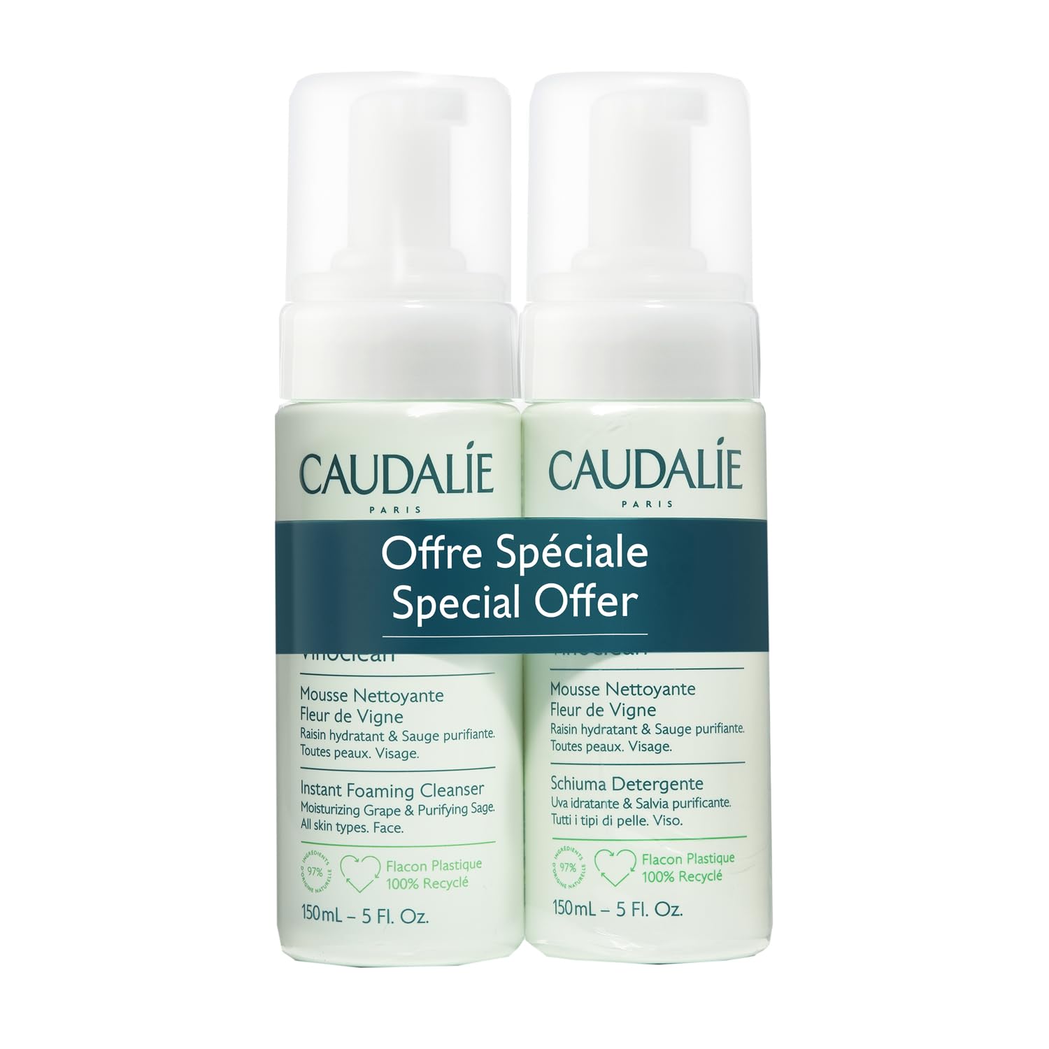 Caudalie Foaming Cleanser Duo