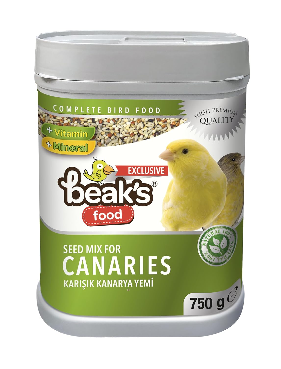 Beaks Meyveli 750 gr Kanarya Yemi