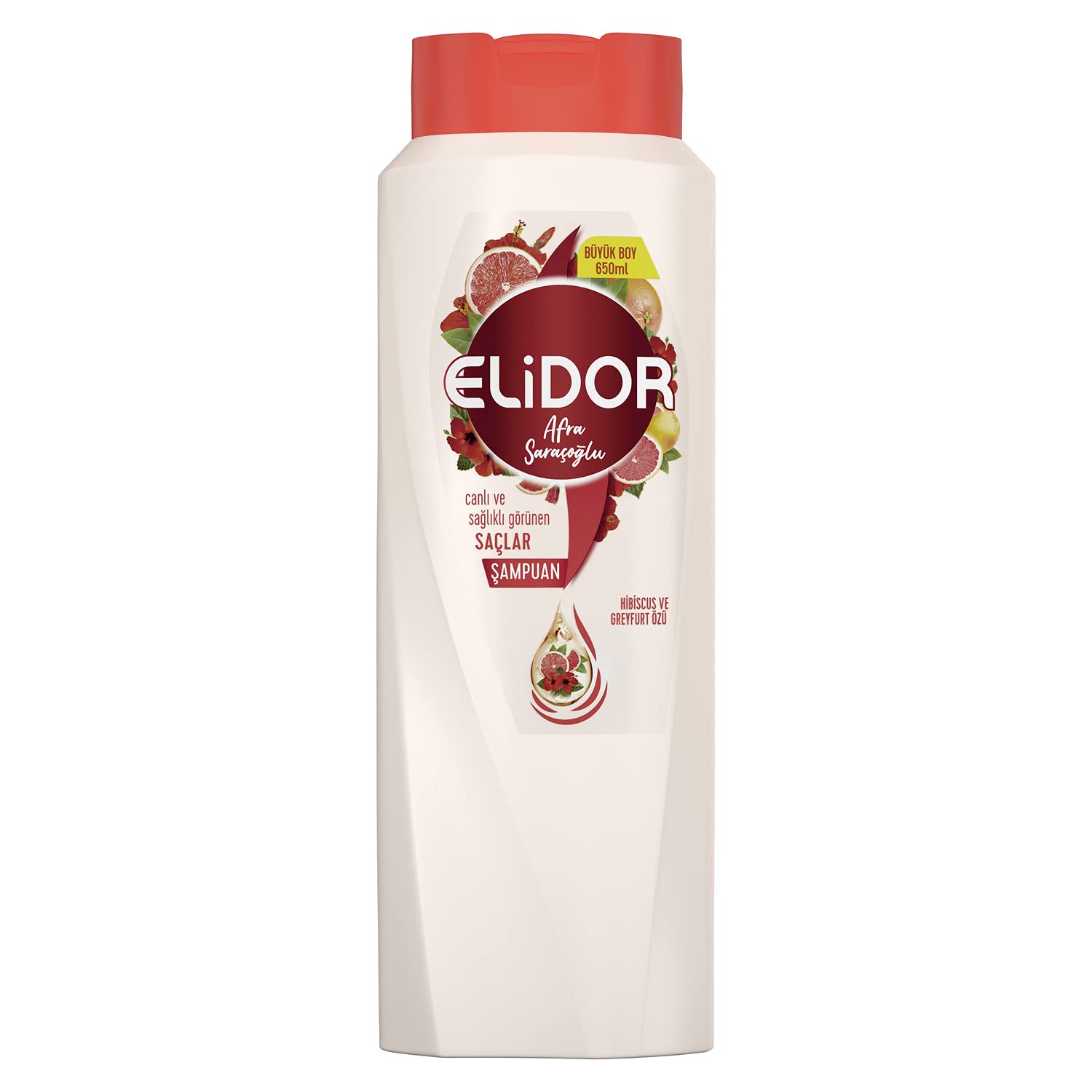 Elidor Saç Bakım Şampuanı Canlı ve Sağlıklı Görünen Saçlar By Afra Saraçoğlu 650 ML