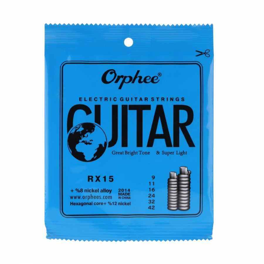 Orphee RX15 Elektro Gitar Teli 009-042 Takım Tel