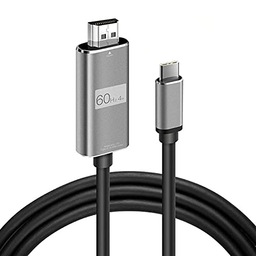 Daytona HC-01 Type-C to 4K Ultra Full HD HDMI USB-C Tak Çalıştır Görüntü Aktarım Kablosu-1.8m