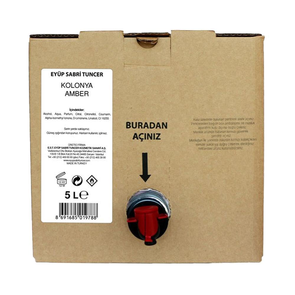 Eyüp Sabri Tuncer Amber Doğal Zeytinyağlı Sıvı Sabun 5 lt - Bag in Box