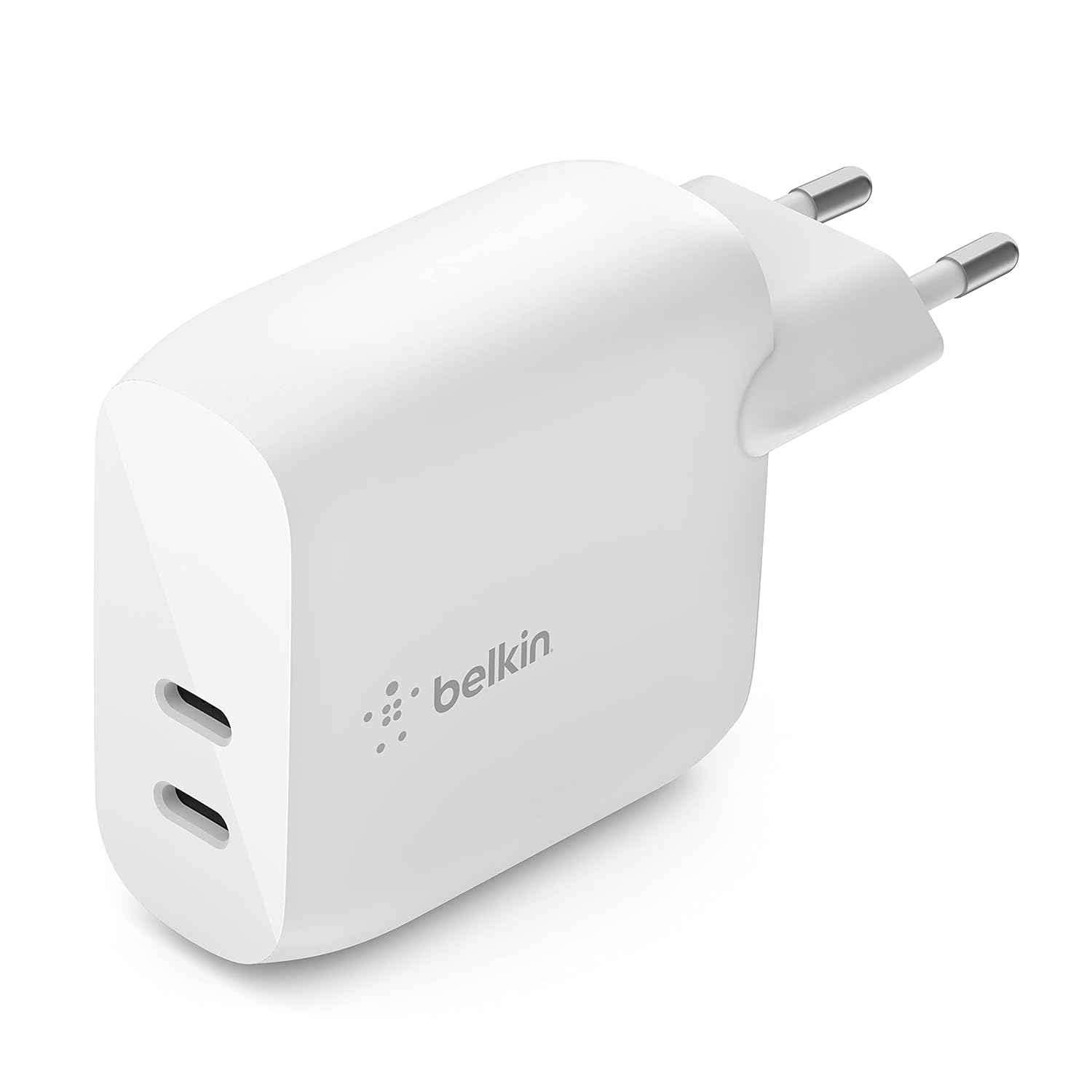 Belkin Çift 20W USB-C PD Duvar Şarj Cihazı 40W