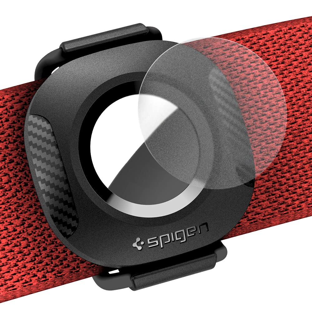 Spigen AirTag Kılıf Pet Collar ComforTag Black - AHP03106