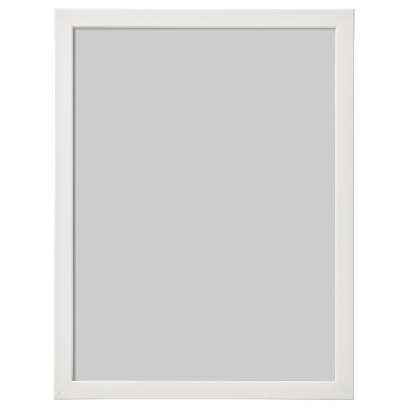 Ikea FISKBO Çerçeve, Plastik ve Fibrokarton, 30x40 Santimetre, Beyaz [Tek Çerçeve]