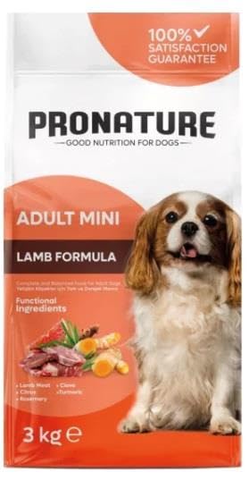 Pronature Daily Yetişkin Köpek Maması Kuzu ve Pirinçli 3 Kg