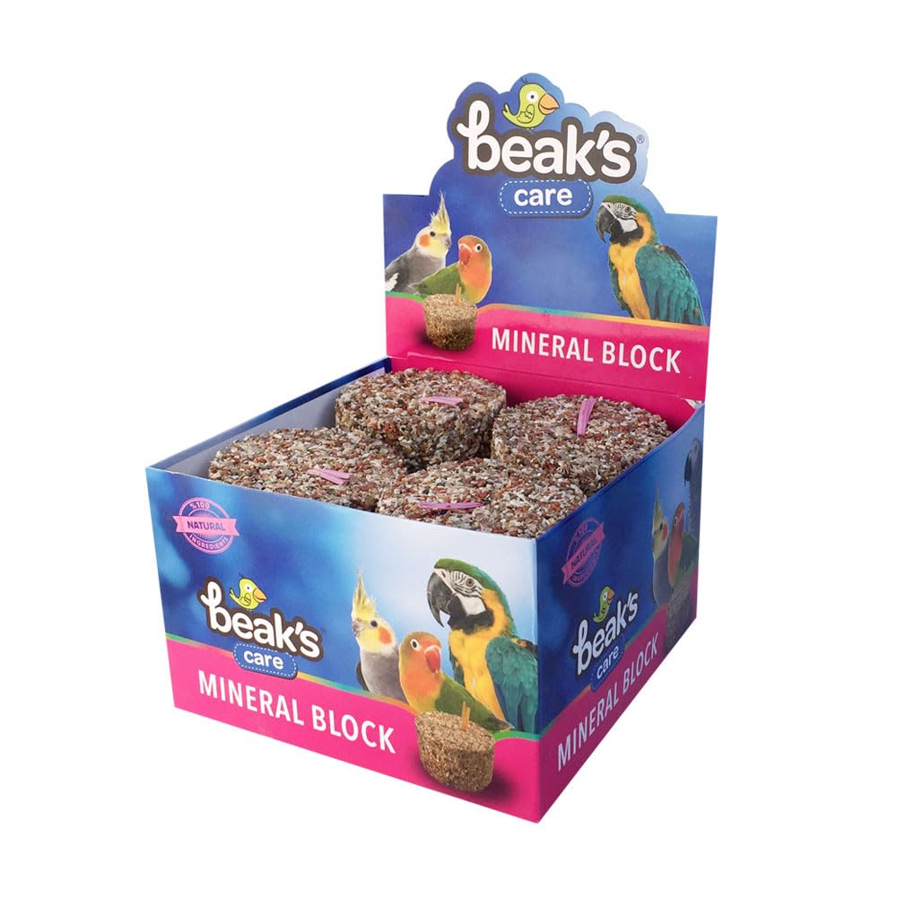 Beak's Kuşlar için Ek Besinler, Mineral Blok, Büyük x 8 adet