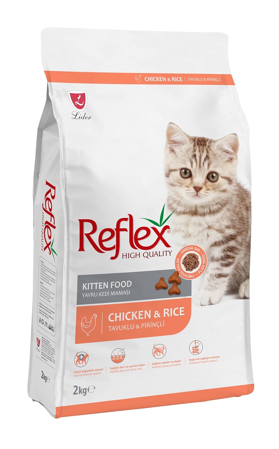 Reflex Kitten Tavuk Etli Yavru Kedi Maması 2 Kg
