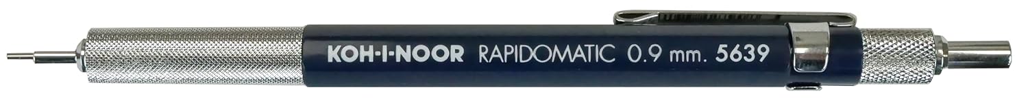 KOH-I-NOOR Rapidomatic Mekanik Kalem, 9 mm kurşun, Lacivert, 1 Adet (5639)