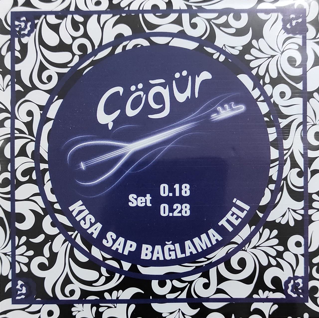 Raymond Joes Çöğür CGR18 Kısa Sap Saz Teli 0.18 Takım Bağlama Teli