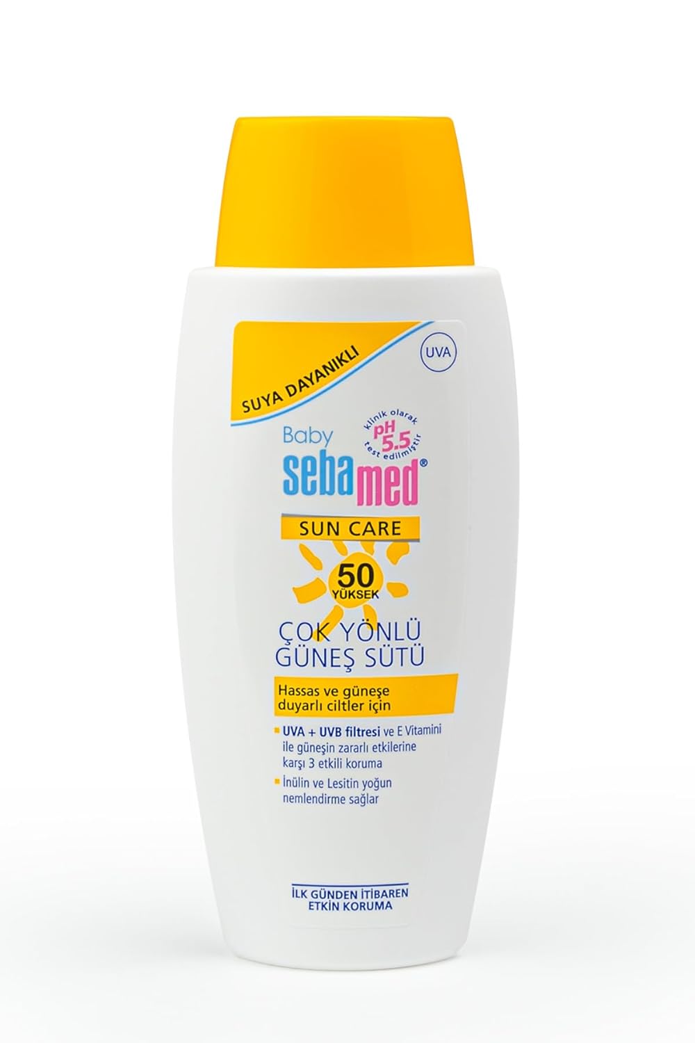 Sebamed UVA - UVB Filtresi ve E Vitamini Etkili Çok Yönlü Koruyucu Çocuk Güneş Sütü 50 SPF 100 ml