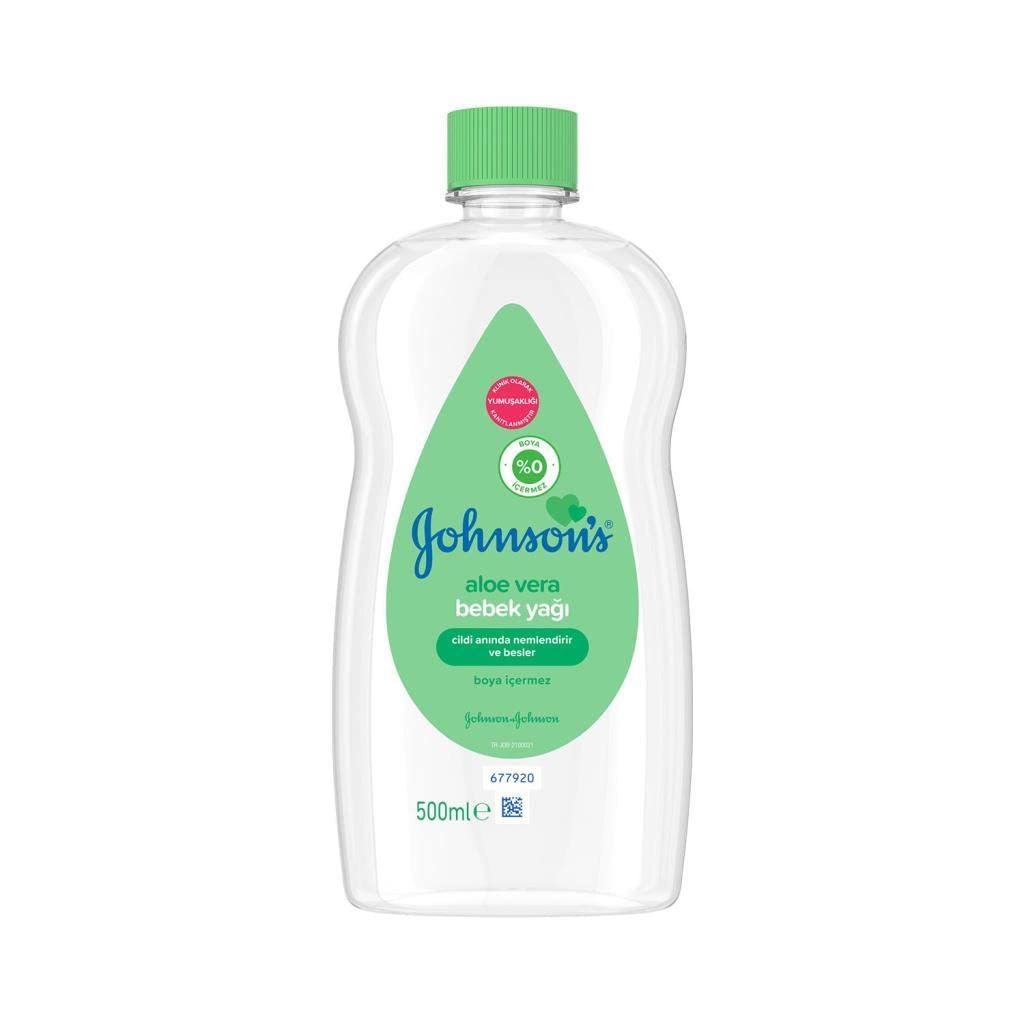 Johnson's Baby Bebek Yagı Aloe Vera 500 Ml