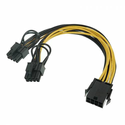 Platoon 8 Pin Power Ayırıcı Pci-E Molex 8 Pin çoklayıcı kablo