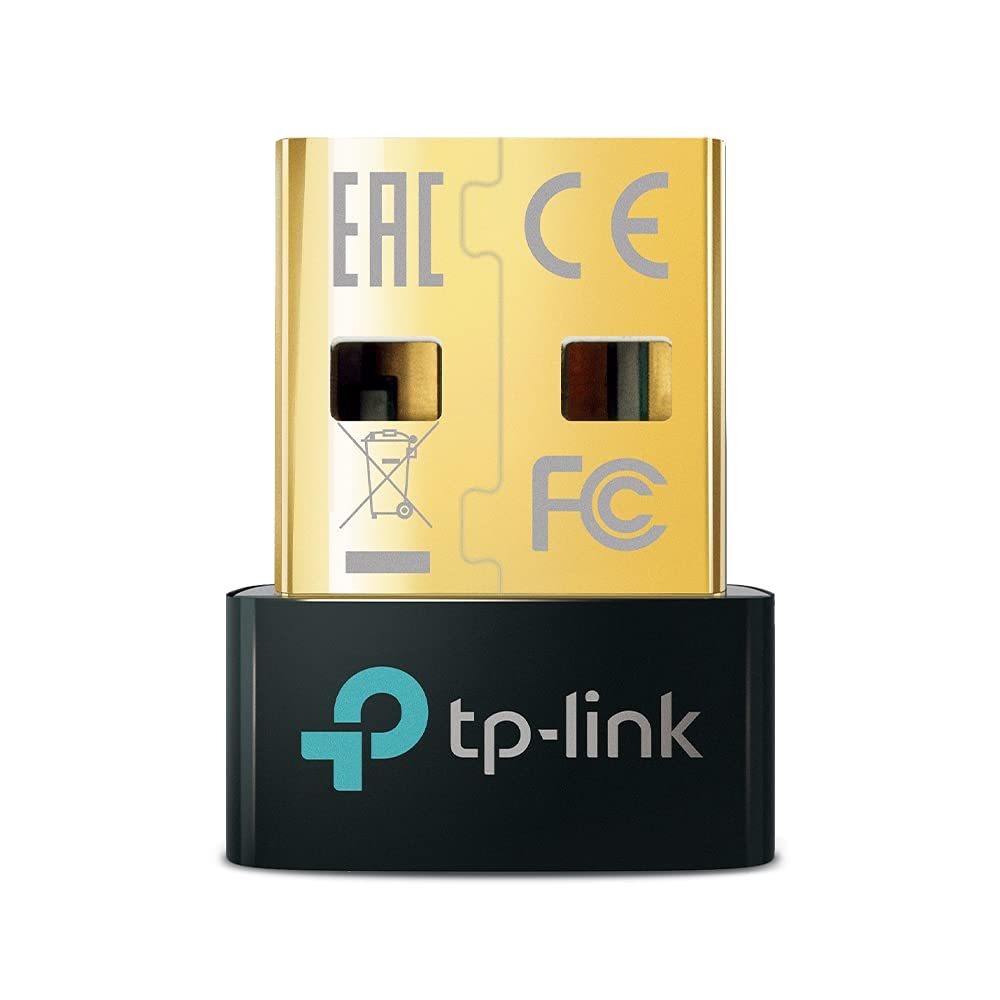 TP-Link UB500, Bluetooth 5.3, (PC dizüstü bilgisayar masaüstü bilgisayar için, Windows 10/8.1/8/7 Plug & Play destekler), Nano USB Bluetooth Adaptör