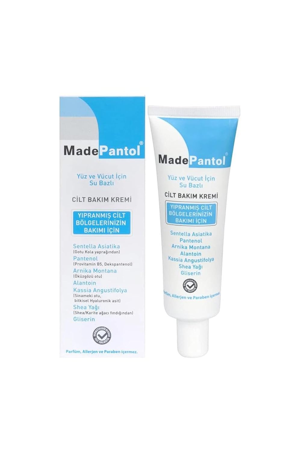 40 Madepantol Su Bazlı Yüz Ve Vücut Kremi 50 Ml