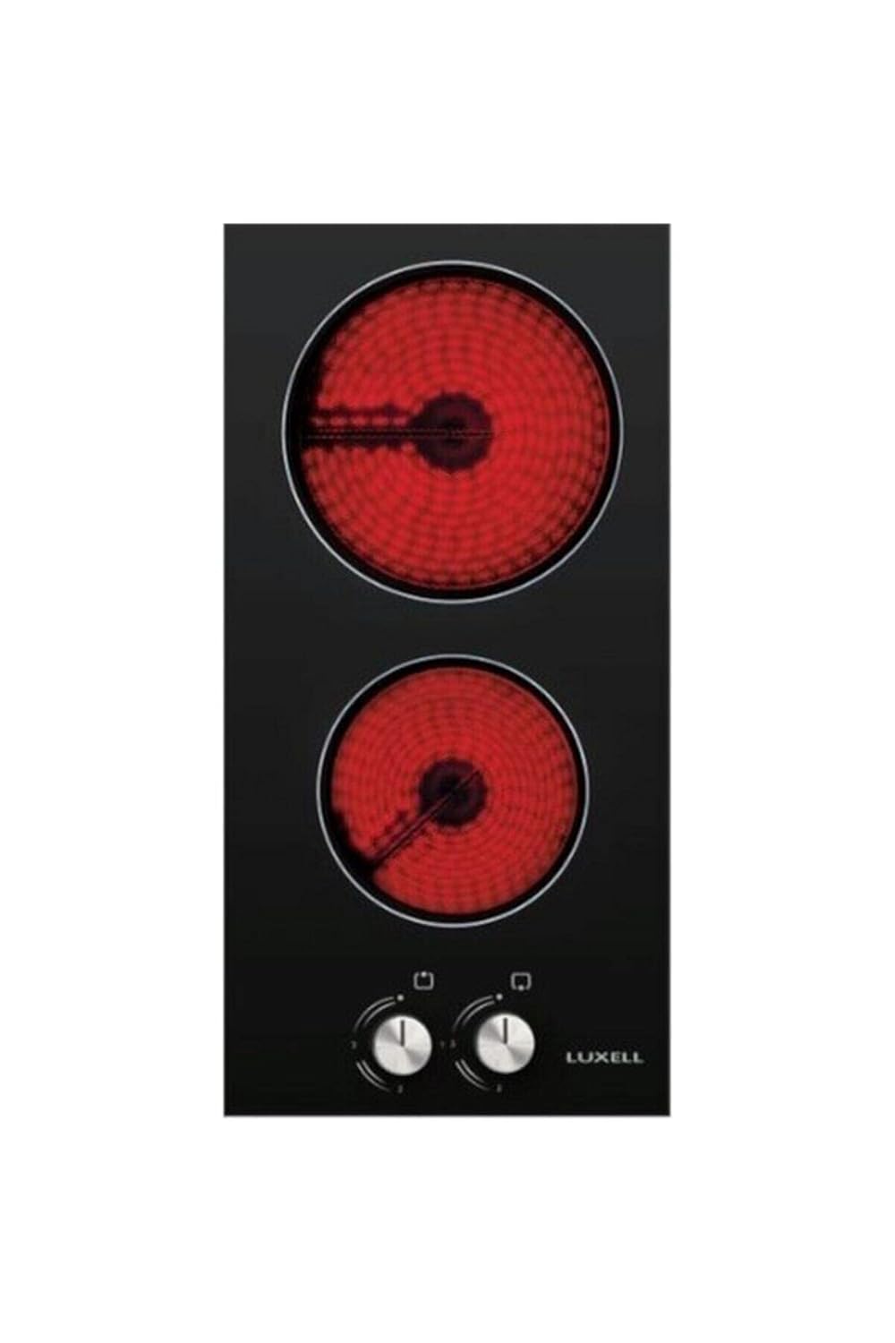 LUXELL V3-02 P İKİLİ VİTROSERAMİK SETÜSTÜ OCAK