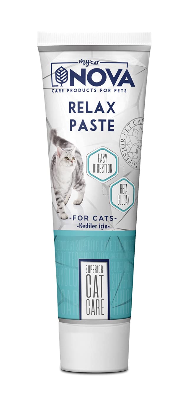 Mycat Nova relax kediler için sindirim destekleyici paste 100gr