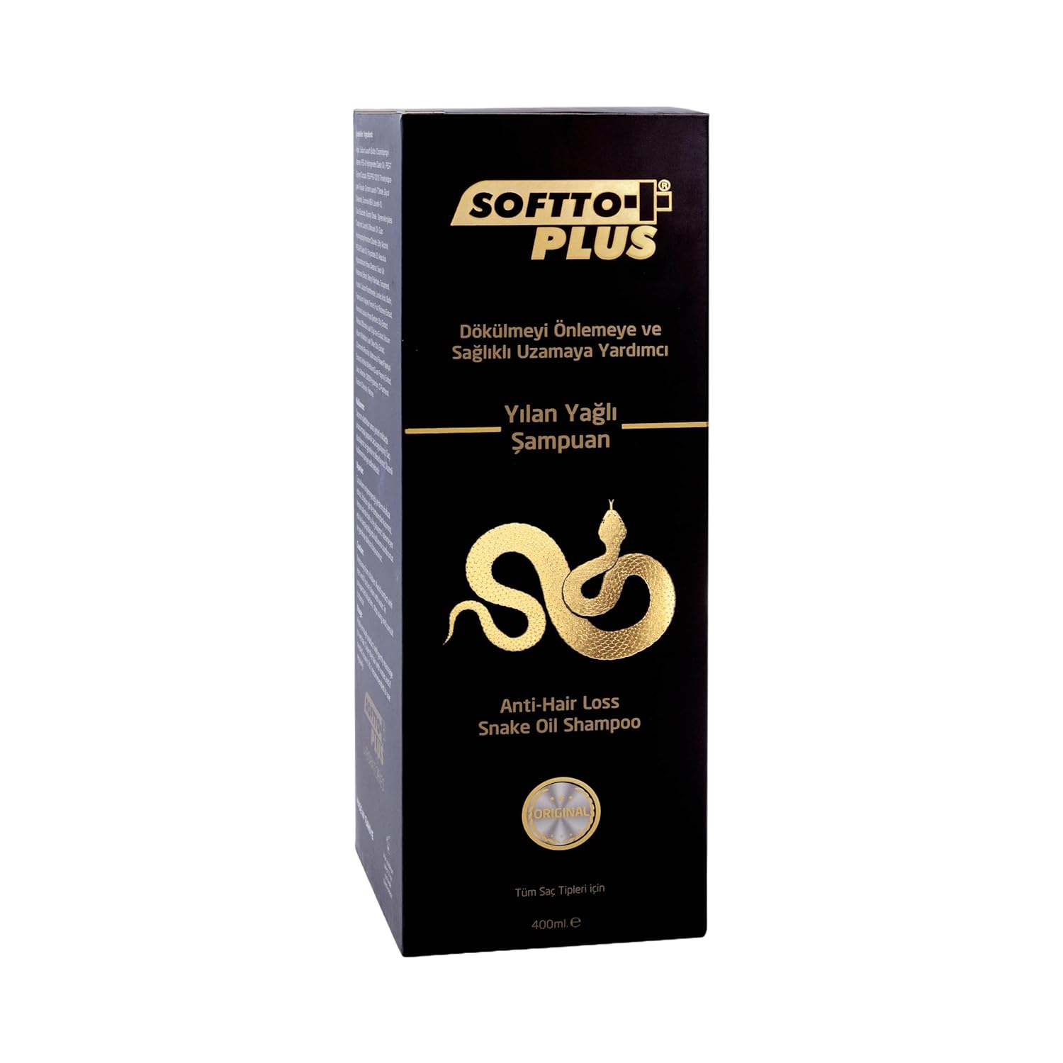 SOFTTO PLUS YILAN YAĞLI ŞAMPUAN 400 ML