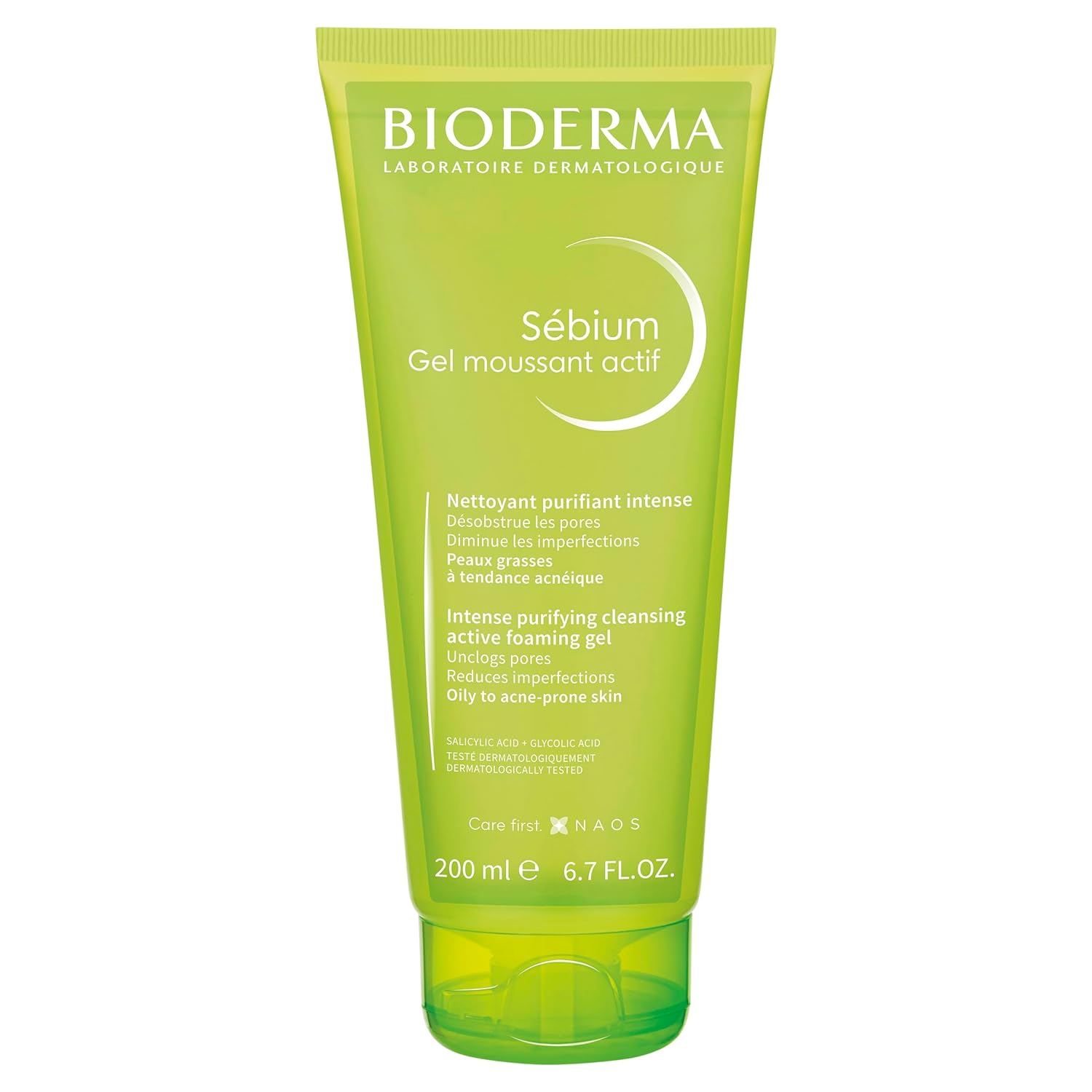 Bioderma Sébium Yağlı, Akne Eğilimli Cilt Sivilce Karşıtı Salisilik Asit Glikolik Asit Temizleme Jeli 200 ml