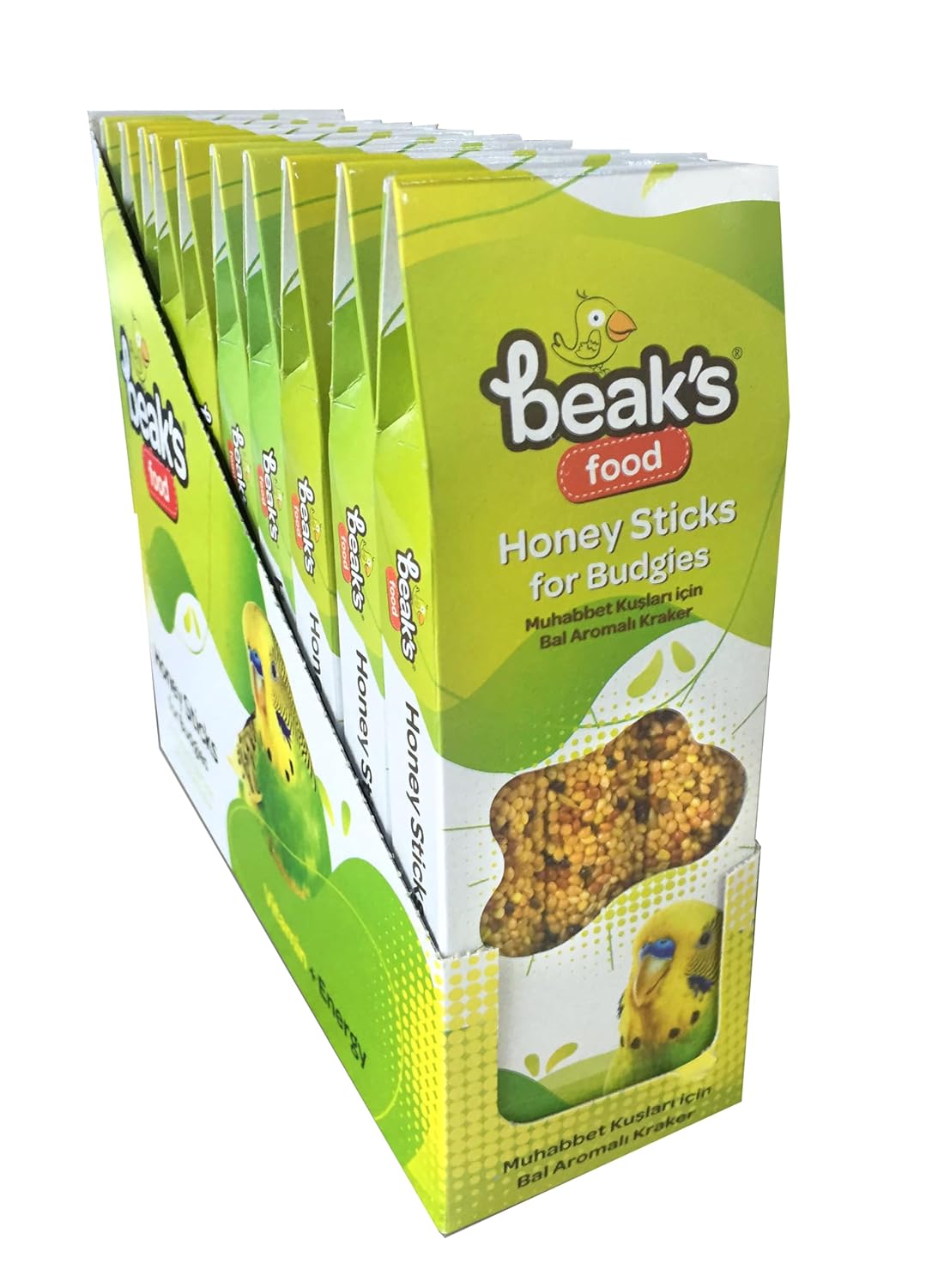 Beak's Muhabbet Kuşu İçin Ballı Kraker, 10x3'lü