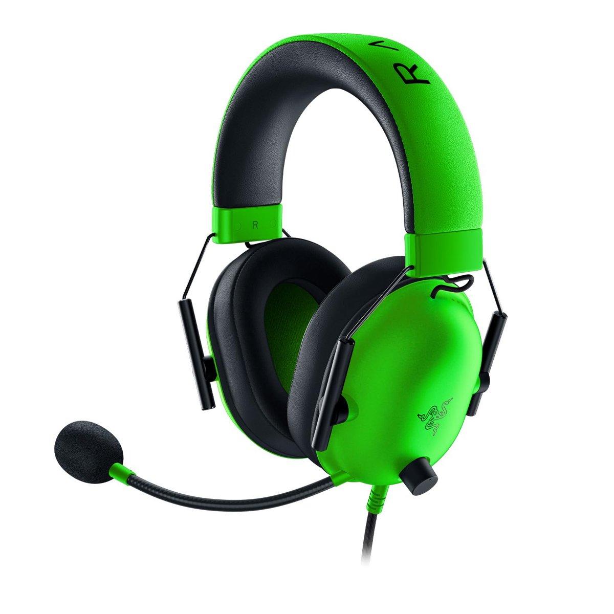 Razer BlackShark V2 X - Çok Platformlu Kablolu Espor Kulaklığı (Triforce 50 mm Sürücüler, Gelişmiş Pasif Gürültü Engelleme, 7.1 Çevresel Ses, Hyperclear Kardioid Mikrofon) Yeşil