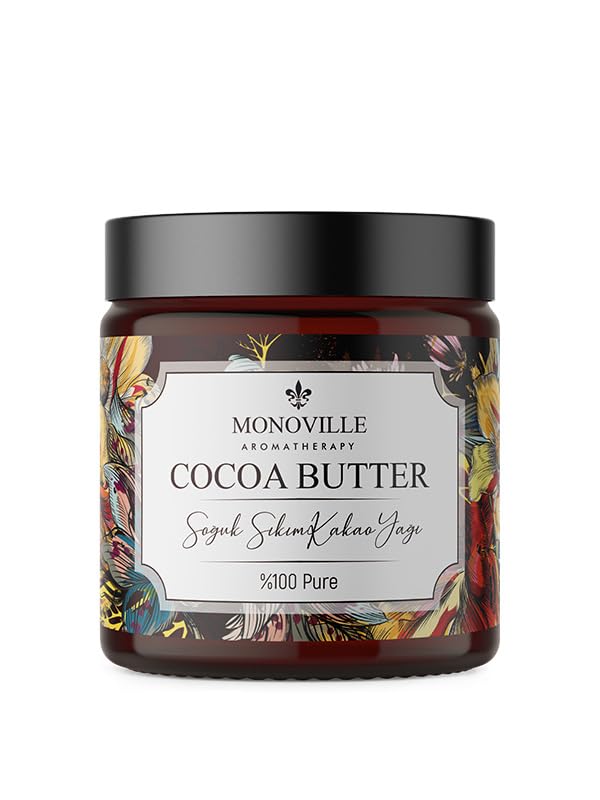 Nemlendirici Kakao Yağı 100 ml Soğuk Sıkım%100 Saf Ve Doğal (CACAO BUTTER)