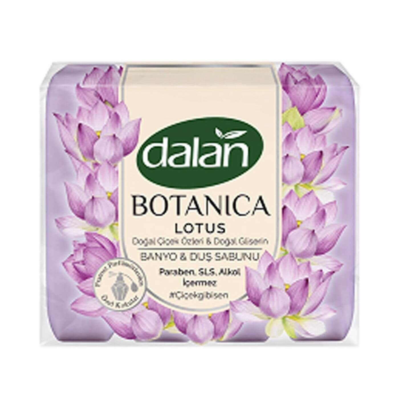 Dalan Botanica Lotus Banyo & Duş Sabunu 150x4 g