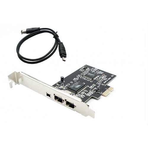 Platoon PCIE Fireware 6Pin 4Pin 3 Port PCI Express PCI-E FireWire