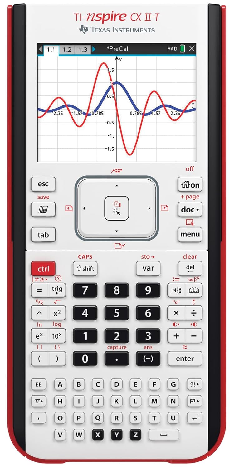 Texas Instruments Grafik hesap makinesi TI- Nspire CX II T