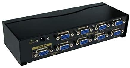 Platoon 8 Port Vga Splitter Vga Çoğaltıcı VGA 8 VGA Çoklayıcı 200Mhz