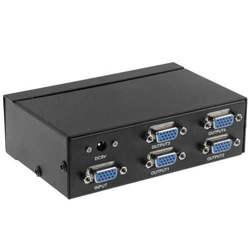 4 Port Vga Splitter Vga Çoğaltıcı VGA 4 VGA Çoklayıcı 200Mhz