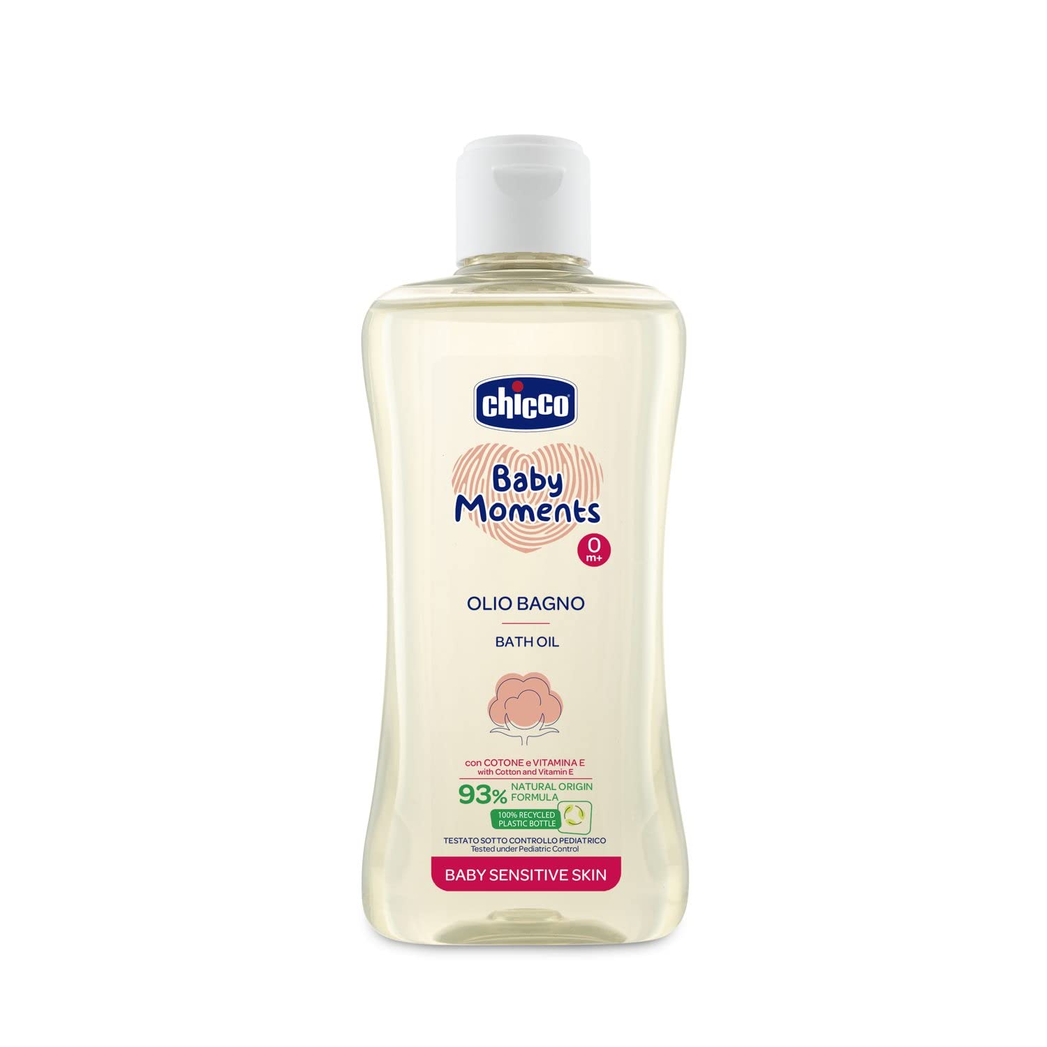 Chicco Hassas Ciltler İçin Bebek Banyo Yağı (200 ml)