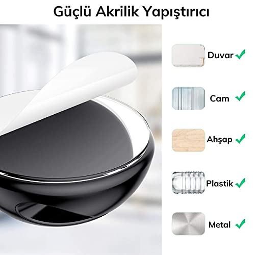 Buffer Çok Amaçlı Kablo Tutucu Akrilik Güçlü Yapışkanlı Organizer Düzenleyici 16 Parça Set Kolay Kullanımlı