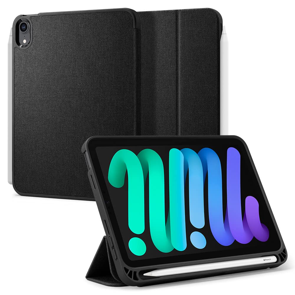 Spigen iPad mini 6 (2021) / Mini 7 (2024) ile uyumlu Kılıf Urban Fit Black - ACS03864