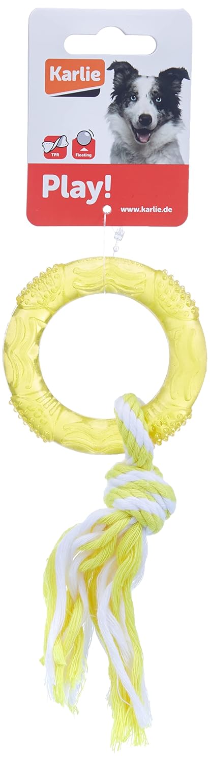 Karlie Karlıe Stres İpi Halka, Köpek Oyuncağı, 8 cm