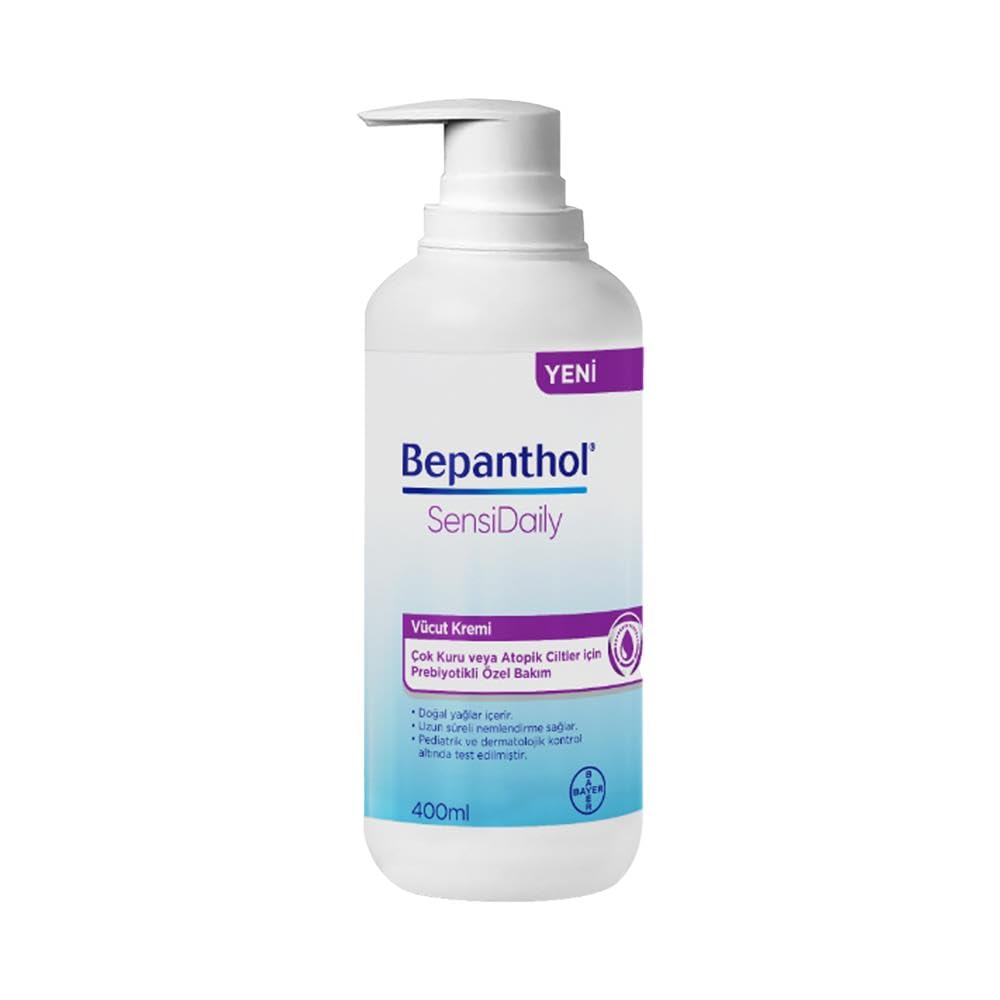 Bepanthol SensiDaily Pompalı 400 ml Vücut Kremi