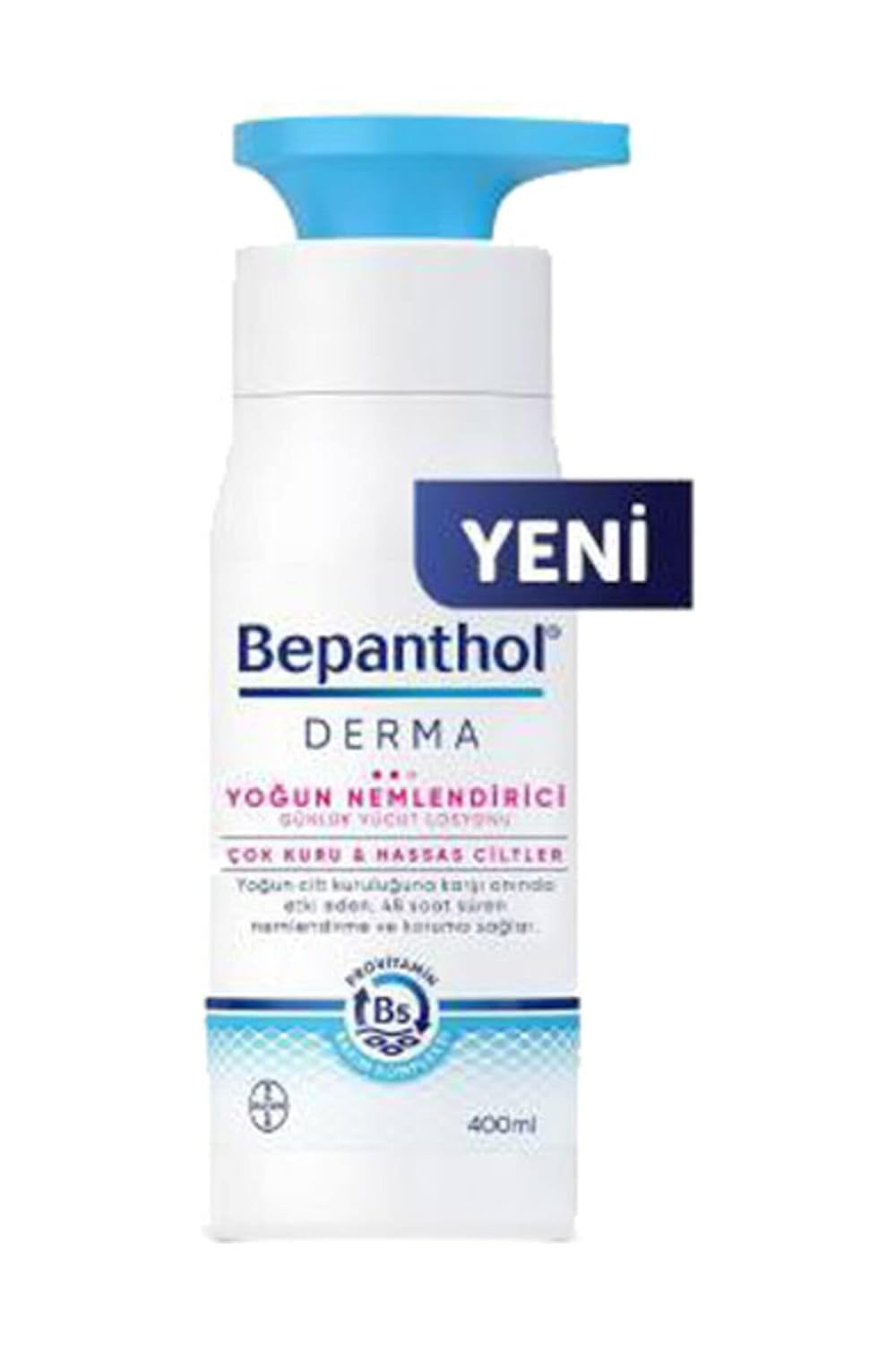 Bepanthol Derma Yoğun Nemlendirici Günlük Vücut Losyonu (400 ml)