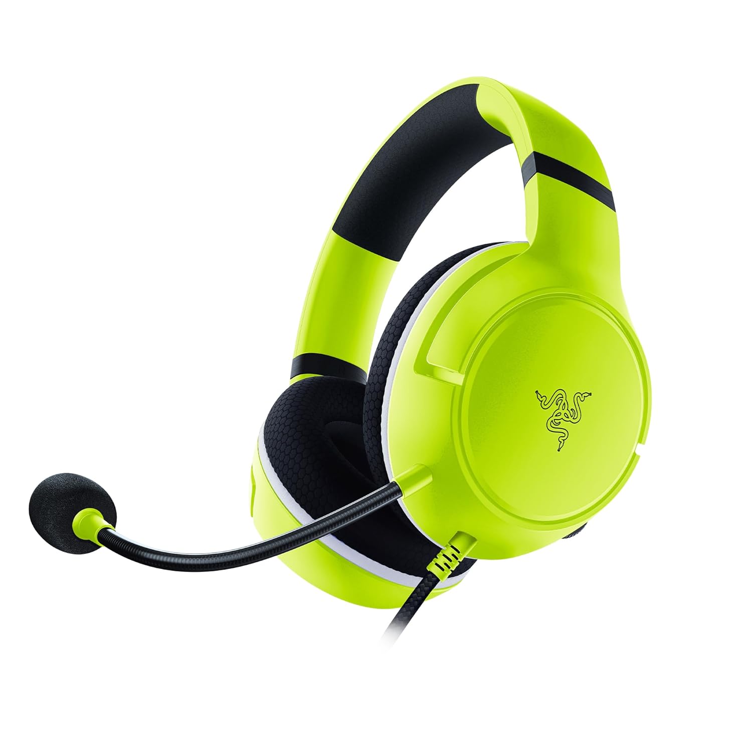 Razer Kaira X - Xbox Series X|S için Kablolu Oyun Kulaklığı (TriForce 50mm Sürücü, HyperClear Kardioid Mikrofon, Dahili Kontroller, Platformlar Arası Uyumluluk) Yeşil
