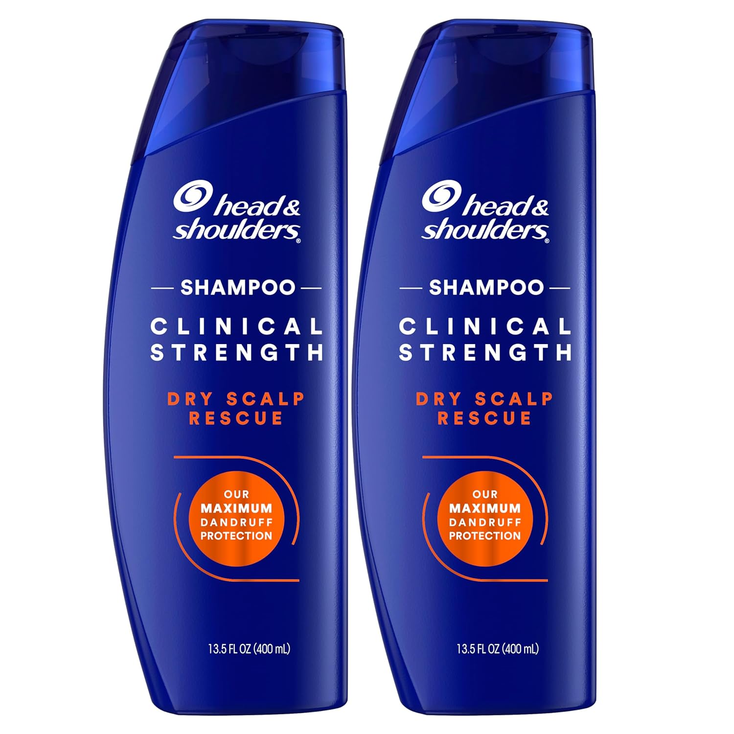 Head & Shoulders Klinik Kepek Savunması + Kuru Saç Derisi Kurtarma Şampuanı 13 oz İkiz Paket