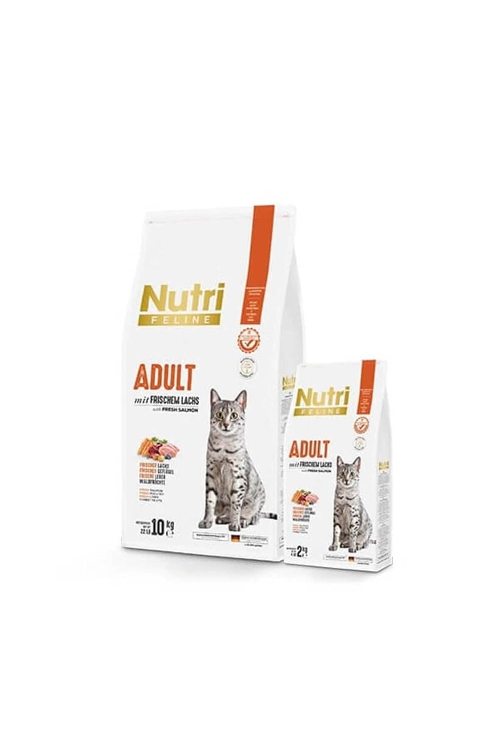 Nutri Feline Somonlu Yetişkin Kedi Maması 10 Kg#